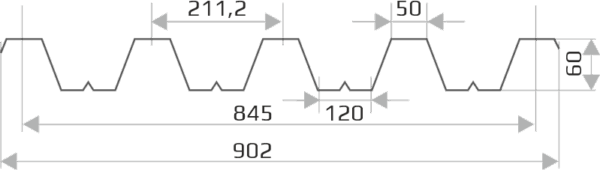 Профнастил Н-60